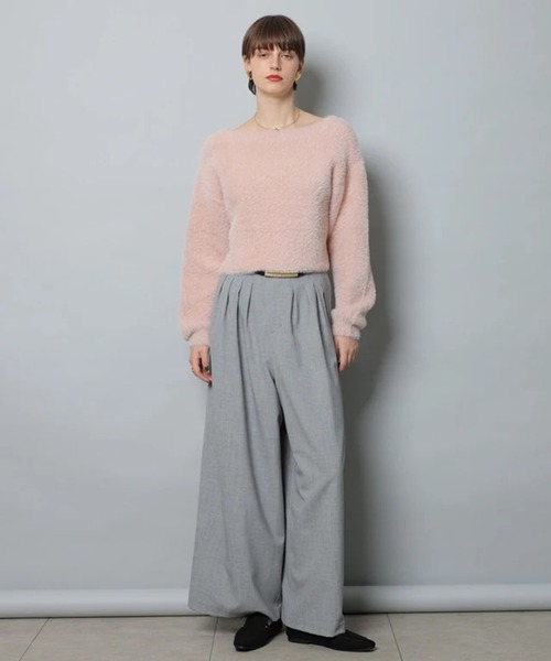 CADUNE（カデュネ）の「４タックパンツ（その他パンツ・レディース・ライトグレー/ブラック・38/36/34）」の9枚目の写真