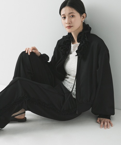 アーバンリサーチ（URBAN RESEARCH）/『別注』crinkle crinkle crinkle×URBAN RESEARCH　FRILL T 別注』crinkle crinkle crinkle×URBAN RESEARCH FRILL COLLER TRACK