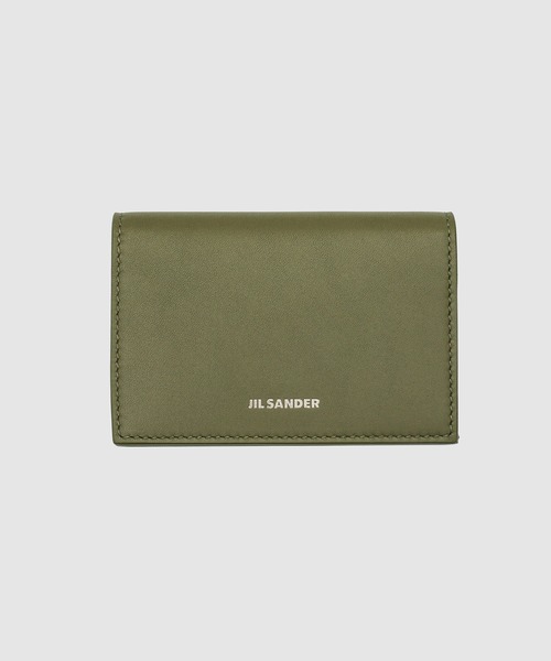 JIL SANDER(ジルサンダー)の「FLAT CARD HOLDER(名刺入れ・メンズ・グリーン系その他・UNI)」の1枚目の写真