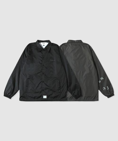 MFC STORE（エムエフシーストア）の「MFC STORE WEEKEND CLUB COACH JACKET（ナイロンジャケット・メンズ・ブラック/グレー系・S/M/L/XL）」の4枚目の写真