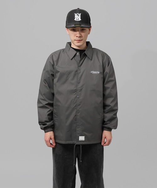 MFC STORE（エムエフシーストア）の「MFC STORE WEEKEND CLUB COACH JACKET（ナイロンジャケット・メンズ・ブラック/グレー系・S/M/L/XL）」の15枚目の写真