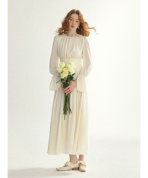 アイリンシャーリングロングワンピース