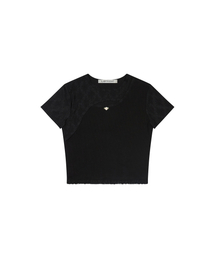 L17 LACE TOP(BLACK)