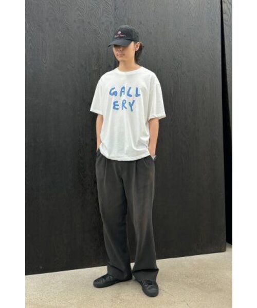 1011GALLERY(ワンゼロワンワンギャラリー)の「Gallery Stroke Logo T-Shirt-White(Tシャツ/カットソー・メンズ・その他・S/M/L)」の7枚目の写真