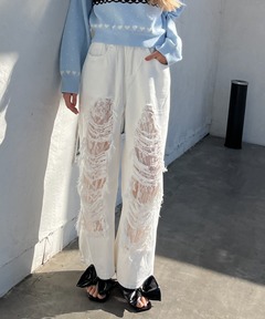 パッチワークレースパンツ(HARE)（その他パンツ）｜HARE（ハレ）の