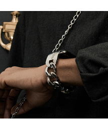 SILVERTAG（シルバータグ）の「APPLE WATCH STRAP NAST-ST1502DC アップルウォッチチェーンメタルシルバーストラップ（デジタル腕時計）」