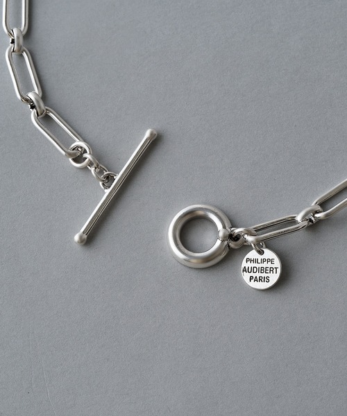 PHILIPPE AUDIBERT(フィリップ オーディベール)の「【PHILIPPE AUDIBERT】Millie necklace CO5040 AR(ネックレス・レディース・シルバー・FREE)」の11枚目の写真