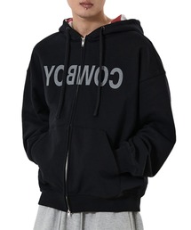 OY/オーワイ』PRAY HARD KNIT HOODIE ZIP UP/プレイハードニットジップ