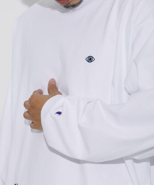 URBAN RESEARCH（アーバンリサーチ）の「LOWERCASE　L/S TEE byFACEOKA（Tシャツ/カットソー・メンズ・グリーン/ホワイト/ブラック/オートミール・MEDIUM/LARGE/X-LARGE）」の7枚目の写真