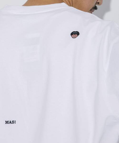 URBAN RESEARCH（アーバンリサーチ）の「LOWERCASE　L/S TEE byFACEOKA（Tシャツ/カットソー・メンズ・グリーン/ホワイト/ブラック/オートミール・MEDIUM/LARGE/X-LARGE）」の13枚目の写真