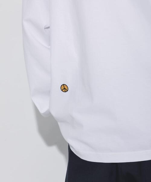 URBAN RESEARCH（アーバンリサーチ）の「LOWERCASE　L/S TEE byFACEOKA（Tシャツ/カットソー・メンズ・グリーン/ホワイト/ブラック/オートミール・MEDIUM/LARGE/X-LARGE）」の14枚目の写真