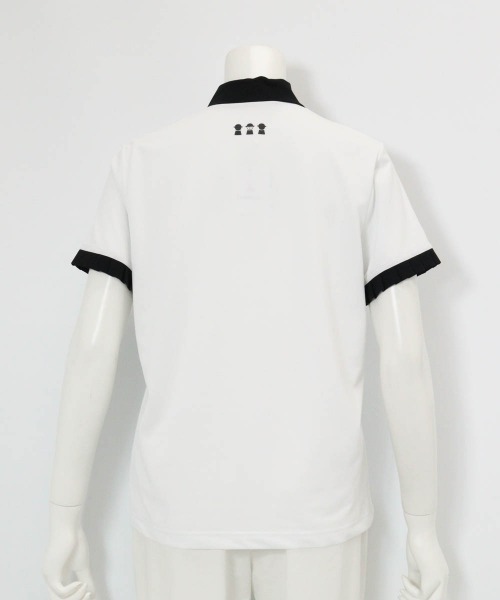 Picone CLUB(ピッコーネクラブ)の「プリーツ袖UV速乾プルオーバー(Tシャツ/カットソー・レディース・ホワイト/ネイビー/イエロー・13号/11号/9号)」の4枚目の写真