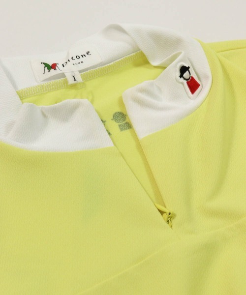 Picone CLUB(ピッコーネクラブ)の「プリーツ袖UV速乾プルオーバー(Tシャツ/カットソー・レディース・ホワイト/ネイビー/イエロー・13号/11号/9号)」の18枚目の写真