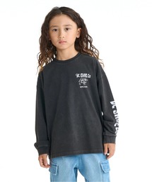 DC SHOES（ディーシーシューズ）の「DC SHOES キッズ 26 KD PLAY BUDDY LS オーバーサイズ ロンT 長袖Tシャツ 【2026年春夏モデル】/バックプリント（Tシャツ/カットソー）」