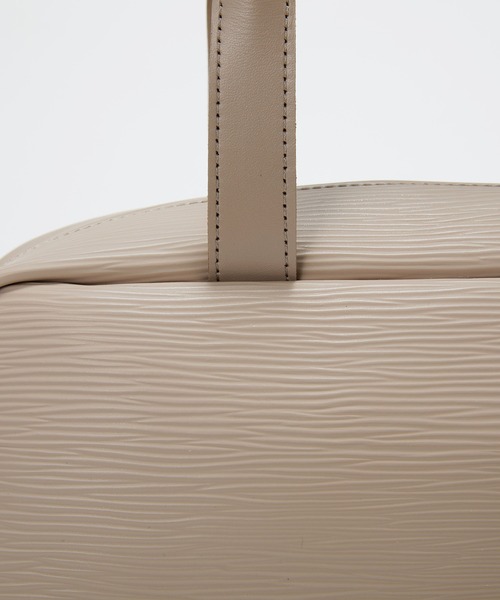 Breath TOPKAPI（ブレストプカピ）の「【Breath TOPKAPI】RIPPLE リプル ワイド ボストンバッグ チャーム付き（ボストンバッグ・レディース・アイボリー/ブラック/ベージュ系その他3・FREE）」の21枚目の写真