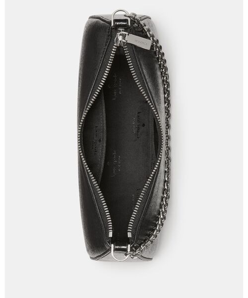 kate spade new york（ケイトスペード ニューヨーク）の「マルゴー テクスチャード パテント レザー コンバーチブル クロスボディ（ショルダーバッグ・レディース・ブラック・ONESIZE）」の2枚目の写真