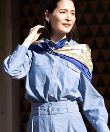 Reflect（リフレクト）の「【羽織にも◎】ダンガリーシャツ（シャツ/ブラウス）」