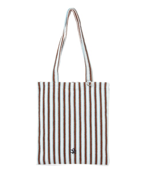 GLOBAL WORK(グローバルワーク)の「タオルトート/629813(トートバッグ・レディース・ライトブルー/オフホワイト/グレー/ブルー/レッド・FREE)」の4枚目の写真