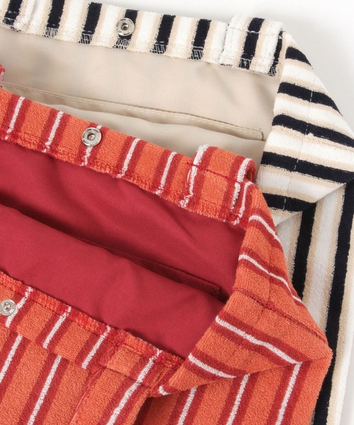 GLOBAL WORK(グローバルワーク)の「タオルトート/629813(トートバッグ・レディース・ライトブルー/オフホワイト/グレー/ブルー/レッド・FREE)」の8枚目の写真