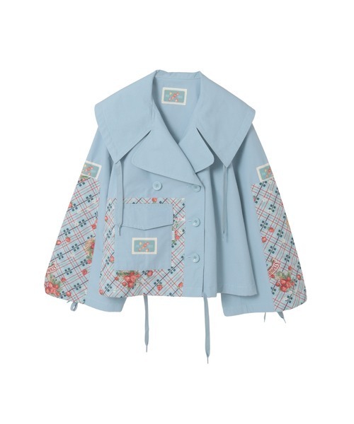 苺リースプリント使いジャケット（その他アウター）｜PINK HOUSE