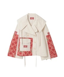 PINK HOUSE（ピンクハウス）の「苺リースプリント使いジャケット（その他アウター）」