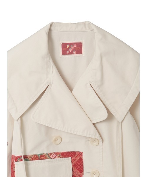 苺リースプリント使いジャケット（その他アウター）｜PINK HOUSE