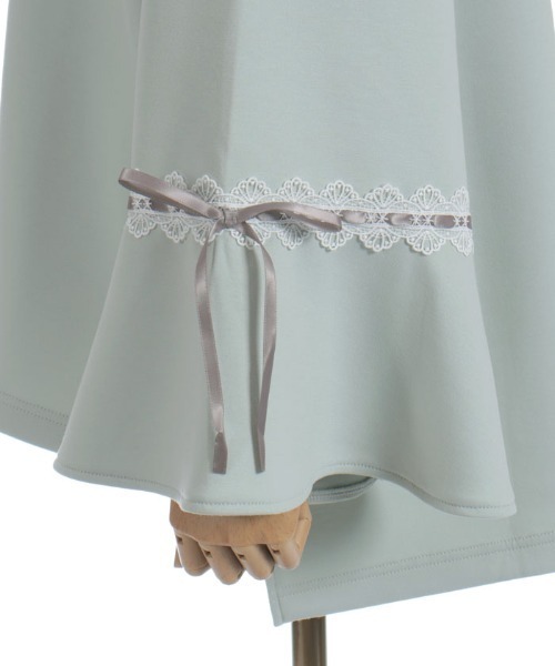 axes femme(アクシーズファム)の「花粉ガードポンチョ風プルオーバー(Tシャツ/カットソー・レディース・ブルーグレー/キナリ/ミント・FREE)」の21枚目の写真