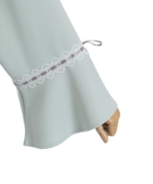 axes femme(アクシーズファム)の「花粉ガードポンチョ風プルオーバー(Tシャツ/カットソー・レディース・ブルーグレー/キナリ/ミント・FREE)」の22枚目の写真