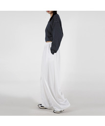 UMM（ウム）の「レディース カーブド切り替えポイント バルーンワイドパンツ 3COLOR（スウェットパンツ）」