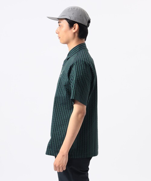 BEAMS GOLF(ビームスゴルフ)の「ORANGE LABEL / クールマックス(R)サッカー スターロゴシャツ(吸水速乾)(ポロシャツ・メンズ・グリーン/ネイビー/グレー・MEDIUM/LARGE/X-LARGE/SMALL)」の13枚目の写真