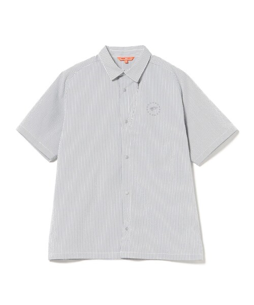 BEAMS GOLF(ビームスゴルフ)の「ORANGE LABEL / クールマックス(R)サッカー スターロゴシャツ(吸水速乾)(ポロシャツ・メンズ・グリーン/ネイビー/グレー・MEDIUM/LARGE/X-LARGE/SMALL)」の16枚目の写真