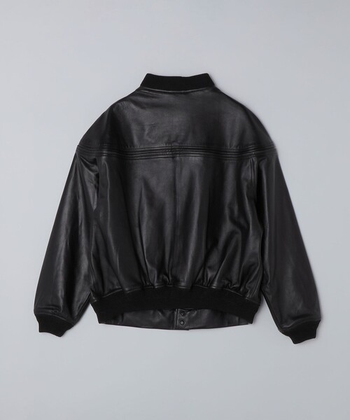 City Ambient Products（シティアンビエントプロダクツ）の「TOWNCRAFT: LEATHER DERBY JACKET（ブルゾン・メンズ・ブラック・MEDIUM）」の2枚目の写真