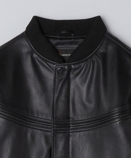 City Ambient Products（シティアンビエントプロダクツ）の「TOWNCRAFT: LEATHER DERBY JACKET（ブルゾン・メンズ・ブラック・MEDIUM）」の5枚目の写真