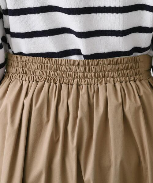 Dessin（デッサン）の「【洗える】タックギャザーフレアスカート（スカート・レディース・サックスブルー/ブラウン系その他/ホワイト系・03/02/01）」の20枚目の写真