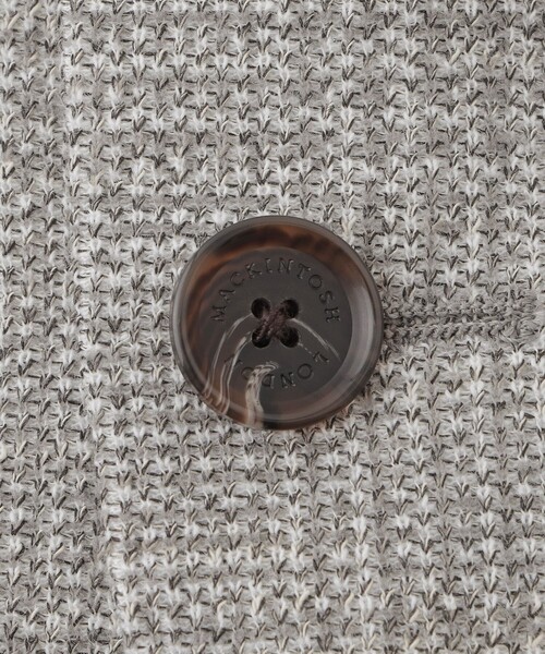 MACKINTOSH LONDON(マッキントッシュ ロンドン)の「【FLEX JERSEY】【LANIFICIO ROMA/ラニフィーチョ ローマ】チェックジャケット(テーラードジャケット・メンズ・グレー・42/38/36/40)」の9枚目の写真