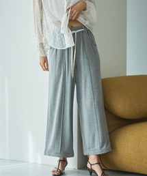 Doux archives | 【26SS先行予約】とろみ裏毛イージーパンツ(その他パンツ)