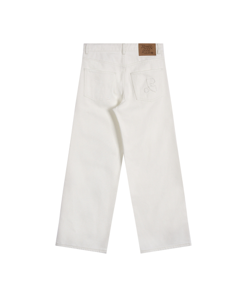 Rest&Recreation（レストアンドレクリエーション）の「LOW RISE STITCH JEANS - WHITE（デニムパンツ・レディース・その他・X-SMALL/SMALL/MEDIUM）」の7枚目の写真