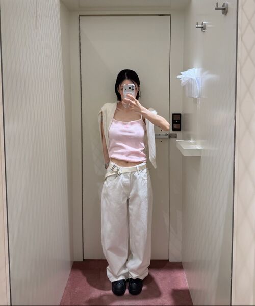 Rest&Recreation（レストアンドレクリエーション）の「LOW RISE STITCH JEANS - WHITE（デニムパンツ・レディース・その他・X-SMALL/SMALL/MEDIUM）」の11枚目の写真