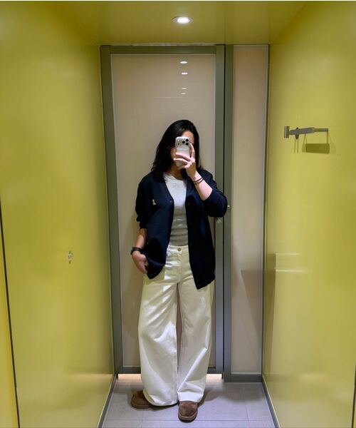 Rest&Recreation（レストアンドレクリエーション）の「LOW RISE STITCH JEANS - WHITE（デニムパンツ・レディース・その他・X-SMALL/SMALL/MEDIUM）」の6枚目の写真
