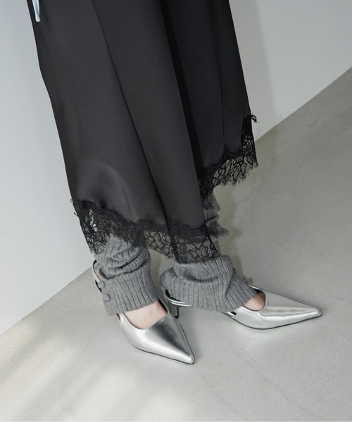 chuclla(チュクラ)の「レースドレープセットアップ chw26s112(ワンピース・レディース・ブラック・S/M/L)」の2枚目の写真