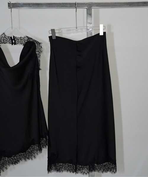 chuclla(チュクラ)の「レースドレープセットアップ chw26s112(ワンピース・レディース・ブラック・S/M/L)」の11枚目の写真