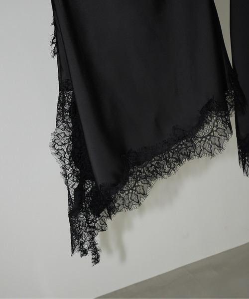 chuclla(チュクラ)の「レースドレープセットアップ chw26s112(ワンピース・レディース・ブラック・S/M/L)」の12枚目の写真