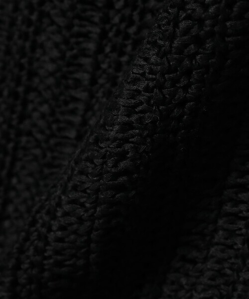 Demi-Luxe BEAMS(デミルクス ビームス)の「Krochet / コットン クロシェ キャミソール(キャミソール・レディース・ブラック/ブルー・ONE SIZE)」の10枚目の写真