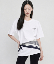 [ユニセックス]アベルアーカイブシグネチャーTシャツ_ホワイト / AVEL ARCHIVE SIGNATURE T-SHIRT_WHITE