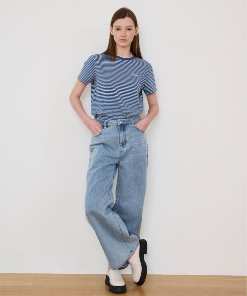 COVERNAT(カバーナット)の「ウーマンストライプTシャツアイボリー(Tシャツ/カットソー・レディース・その他・WS/WM/LARGE)」の9枚目の写真