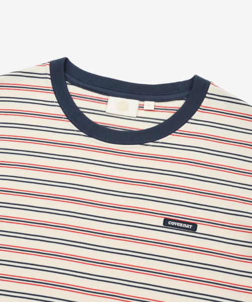 COVERNAT(カバーナット)の「ウーマンストライプTシャツアイボリー(Tシャツ/カットソー・レディース・その他・WS/WM/LARGE)」の4枚目の写真