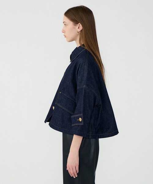 Mackintosh(マッキントッシュ)の「【別注】MACKINTOSH HUMBIE DENIM ジャケット(デニムジャケット・レディース・ネイビー・L)」の5枚目の写真