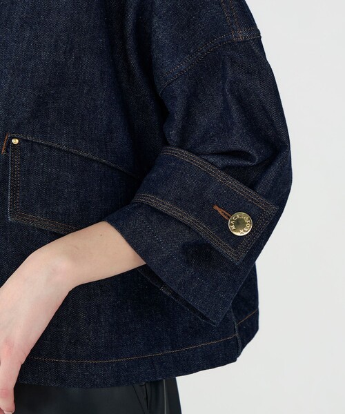 Mackintosh(マッキントッシュ)の「【別注】MACKINTOSH HUMBIE DENIM ジャケット(デニムジャケット・レディース・ネイビー・L)」の11枚目の写真