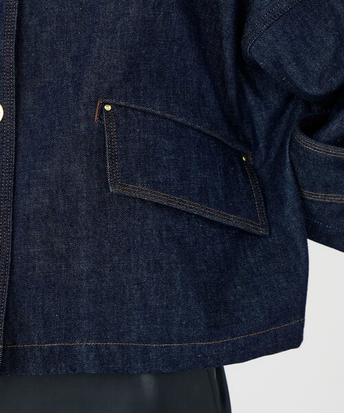 Mackintosh(マッキントッシュ)の「【別注】MACKINTOSH HUMBIE DENIM ジャケット(デニムジャケット・レディース・ネイビー・L)」の13枚目の写真