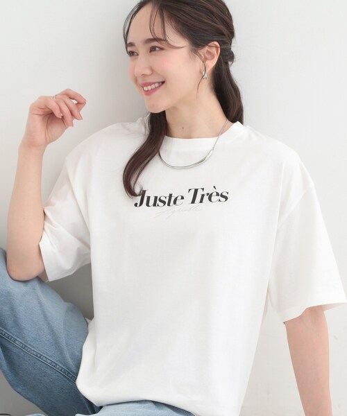 SHOO・LA・RUE(シューラルー)の「【高レビュー/綿100%/プチプラ】選べる3柄 大人のための 着心地やわらかシンプルTシャツ(Tシャツ/カットソー・レディース・グリーン系2/ブラック系/ホワイト系1/ブルー系その他3/ホワイト系3/ベージュ系その他5・01/02/03/04)」の1枚目の写真